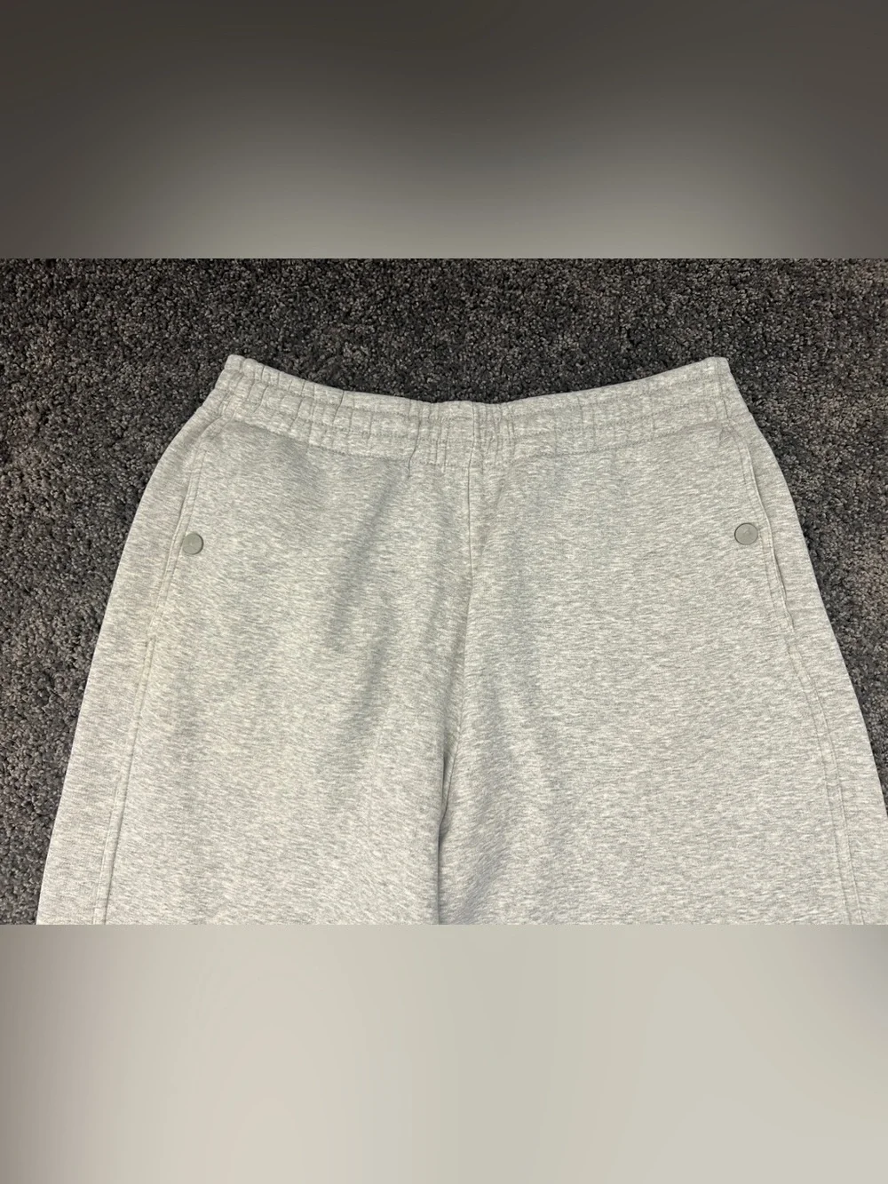 Nike Air Jordan Fleece Sweatpants Men’s Size Large Sport Gray Crossover Dri-Fit